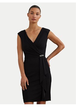 LAUREN RALPH LAUREN Sukienka koktajlowa 253906356002 Czarny Regular Fit ze sklepu MODIVO w kategorii Sukienki - zdjęcie 181193240