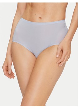 Chantelle Figi klasyczne z wysokim stanem Soft Stretch C26470 Niebieski ze sklepu MODIVO w kategorii Majtki damskie - zdjęcie 181193274
