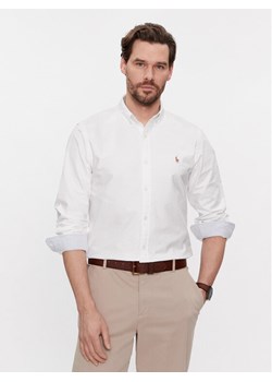 Polo Ralph Lauren Koszula 710767441007 Biały Slim Fit - id: 0000303567361 - marki Polo Ralph Lauren - 181193331 Polo Ralph Lauren Koszula 710767441007 Biały Slim Fit ze sklepu MODIVO w kategorii Koszule męskie - zdjęcie 181193331