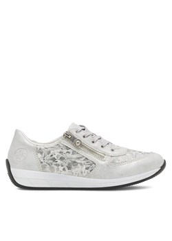 Rieker Sneakersy N1112-80 Srebrny - id: 5905588227588 - marki Rieker - 181193373 Rieker Sneakersy N1112-80 Srebrny ze sklepu MODIVO w kategorii Buty sportowe damskie - zdjęcie 181193373
