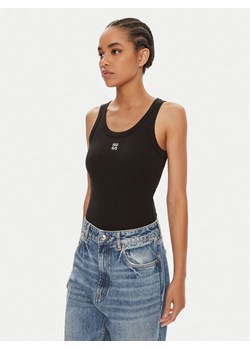 Hugo Top Datamia 50514489 Czarny Slim Fit ze sklepu MODIVO w kategorii Bluzki damskie - zdjęcie 181193482