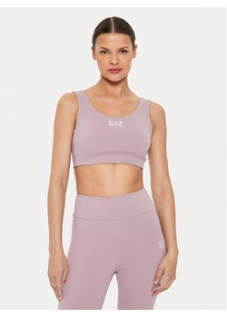EA7 Emporio Armani Biustonosz sportowy 6DTH58 TJKLZ 1341 Różowy ze sklepu MODIVO w kategorii Biustonosze - zdjęcie 181193492