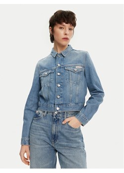 Calvin Klein Jeans Kurtka jeansowa 90's J20J225184 Niebieski Regular Fit ze sklepu MODIVO w kategorii Kurtki damskie - zdjęcie 181193631