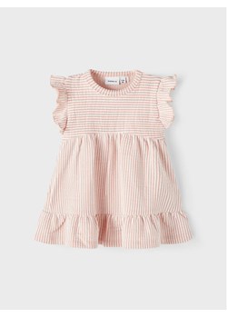 NAME IT Sukienka 13217396 Różowy Regular Fit ze sklepu MODIVO w kategorii Sukienki niemowlęce - zdjęcie 181193803