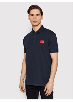 Hugo Polo Dereso222 50466202 Granatowy Slim Fit ze sklepu MODIVO w kategorii T-shirty męskie - zdjęcie 181193834