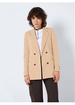 Noisy May Marynarka 27023596 Beżowy Regular Fit ze sklepu MODIVO w kategorii Marynarki damskie - zdjęcie 181193863