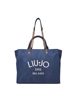 Liu Jo Torebka L Tote AA5004 T6948 Niebieski - id: 8056255461365 - marki Liu Jo - 181193864 Liu Jo Torebka L Tote AA5004 T6948 Niebieski ze sklepu MODIVO w kategorii Torby Shopper bag - zdjęcie 181193864