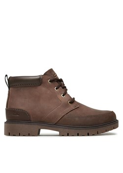 Clarks Trapery Rossdale Mid 261734537 Brązowy ze sklepu MODIVO w kategorii Buty zimowe męskie - zdjęcie 181194094