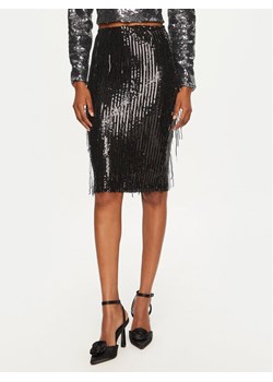 Rinascimento Spódnica midi CFC0121688003 Czarny Slim Fit ze sklepu MODIVO w kategorii Spódnice - zdjęcie 181194183