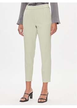 Vila Chinosy Varone 14087406 Zielony Slim Fit ze sklepu MODIVO w kategorii Spodnie damskie - zdjęcie 181194230