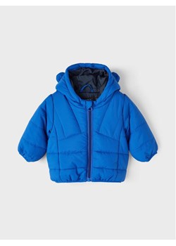 NAME IT Kurtka zimowa 13216476 Niebieski Regular Fit ze sklepu MODIVO w kategorii Kombinezony i kurtki - zdjęcie 181194283