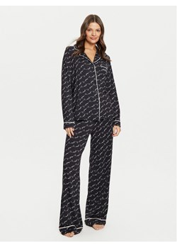 Guess Piżama O5RX08 KCIN2 Czarny Regular Fit ze sklepu MODIVO w kategorii Piżamy damskie - zdjęcie 181194350