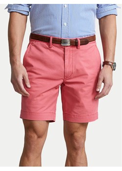 Polo Ralph Lauren Szorty materiałowe 710799213014 Różowy Slim Fit ze sklepu MODIVO w kategorii Spodenki męskie - zdjęcie 181194414