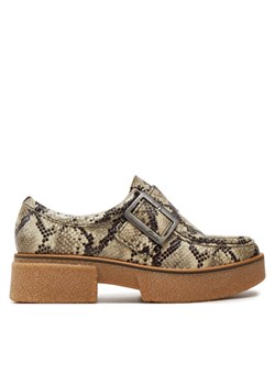 Clarks Półbuty Linoso Monk 26178680 Szary ze sklepu MODIVO w kategorii Półbuty damskie - zdjęcie 181194583