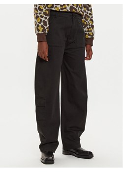 Alpha Industries Spodnie cargo 148021 Czarny Regular Fit ze sklepu MODIVO w kategorii Spodnie damskie - zdjęcie 181194893