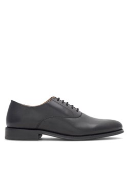 Gino Rossi Półbuty FLAVIO-02 123AM Czarny ze sklepu MODIVO w kategorii Buty eleganckie męskie - zdjęcie 181194942
