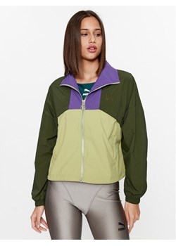 Puma Wiatrówka Infuse 621446 Zielony Regular Fit ze sklepu MODIVO w kategorii Kurtki damskie - zdjęcie 181194943