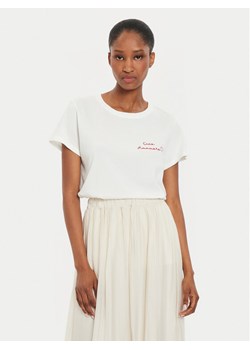 ViCOLO T-Shirt RB0673 Écru Regular Fit ze sklepu MODIVO w kategorii Bluzki damskie - zdjęcie 181195050