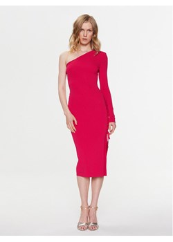 Elisabetta Franchi Sukienka koktajlowa AM-91B-32E2-V480 Różowy Slim Fit ze sklepu MODIVO w kategorii Sukienki - zdjęcie 181195142