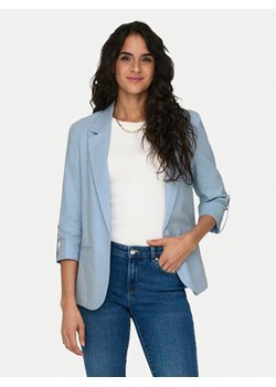 ONLY Marynarka Caro 15312199 Błękitny Loose Fit ze sklepu MODIVO w kategorii Marynarki damskie - zdjęcie 181195281