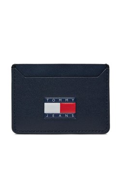 Tommy Jeans Etui na karty kredytowe Tjm Heritage Leather Cc Holder AM0AM12085 Granatowy ze sklepu MODIVO w kategorii Etui - zdjęcie 181195321