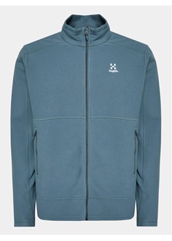 Haglöfs Polar Buteo Mid 605073 Niebieski Basic Fit ze sklepu MODIVO w kategorii Bluzy męskie - zdjęcie 181195331