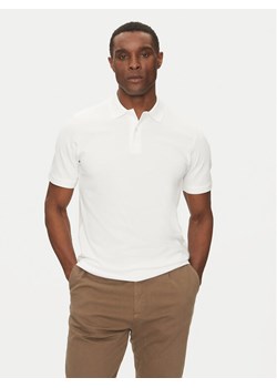 Selected Homme Polo 16095851 Biały Slim Fit ze sklepu MODIVO w kategorii T-shirty męskie - zdjęcie 181195333