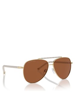 Michael Kors Okulary przeciwsłoneczne Portugal 0MK1146 101473 Złoty ze sklepu MODIVO w kategorii Okulary przeciwsłoneczne damskie - zdjęcie 181195384
