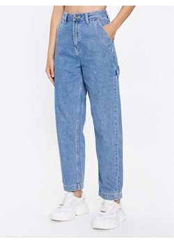 Vans Jeansy Ground Work Denim Pant VN000A7J Szary Regular Fit ze sklepu MODIVO w kategorii Jeansy damskie - zdjęcie 181195422