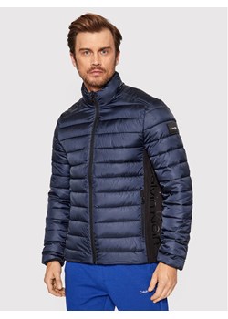 Calvin Klein Kurtka przejściowa Recycled Side K10K108291 Granatowy Regular Fit ze sklepu MODIVO w kategorii Kurtki męskie - zdjęcie 181195442