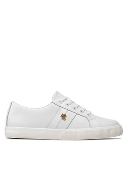 Lauren Ralph Lauren Sneakersy Janson II 802830937006 Biały ze sklepu MODIVO w kategorii Trampki damskie - zdjęcie 181195502