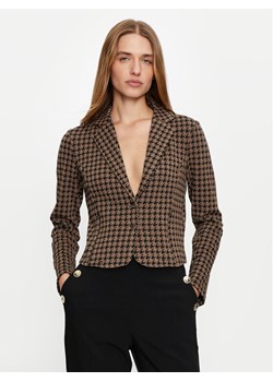 Fransa Marynarka Noreen 20614443 Brązowy Slim Fit ze sklepu MODIVO w kategorii Marynarki damskie - zdjęcie 181195521