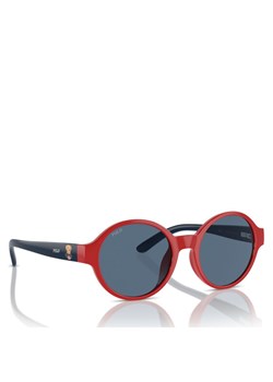Polo Ralph Lauren Okulary przeciwsłoneczne dziecięce 0PP9508U 609180 Czerwony ze sklepu MODIVO w kategorii Okulary przeciwsłoneczne dziecięce - zdjęcie 181195753