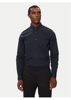 Armani Exchange Koszula 6DZC21 ZN2VZ 1510 Granatowy Slim Fit ze sklepu MODIVO w kategorii Koszule męskie - zdjęcie 181195841