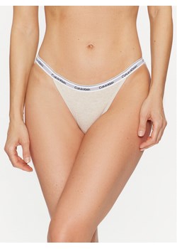 Calvin Klein Underwear Figi klasyczne 000QD5215E Beżowy ze sklepu MODIVO w kategorii Majtki damskie - zdjęcie 181195870