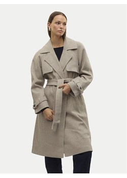 Vero Moda Płaszcz przejściowy Pop Miley 10319995 Beżowy Regular Fit - id: 0000304520310 - marki Vero Moda - 181195884 Vero Moda Płaszcz przejściowy Pop Miley 10319995 Beżowy Regular Fit ze sklepu MODIVO w kategorii Płaszcze damskie - zdjęcie 181195884