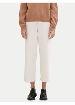 Tom Tailor Jeansy 1040811 Écru Relaxed Fit ze sklepu MODIVO w kategorii Jeansy damskie - zdjęcie 181195893