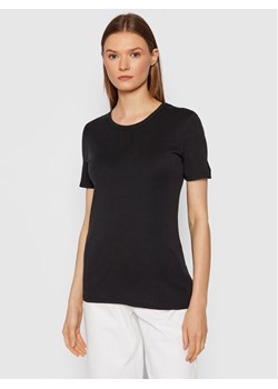 United Colors Of Benetton T-Shirt 3GA2E16A0 Czarny Regular Fit ze sklepu MODIVO w kategorii Bluzki damskie - zdjęcie 181195930