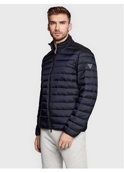 Guess Kurtka puchowa M1RL47 WDQ50 Granatowy Regular Fit ze sklepu MODIVO w kategorii Kurtki męskie - zdjęcie 181195984