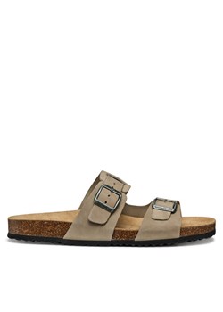 Geox Klapki U Sandal Ghita U159VB 00032 C1018 Szary ze sklepu MODIVO w kategorii Klapki męskie - zdjęcie 181196122