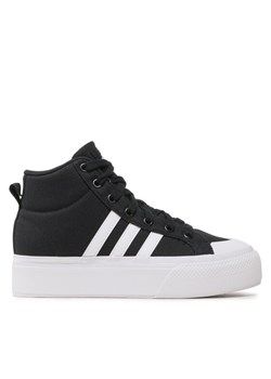 adidas Sneakersy Bravada 2.0 Platform Mid IE2317 Czarny ze sklepu MODIVO w kategorii Trampki damskie - zdjęcie 181196142