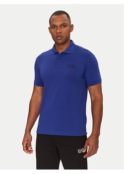 EA7 Emporio Armani Polo 8NPF14 PJVQZ UA031 Niebieski Regular Fit ze sklepu MODIVO w kategorii T-shirty męskie - zdjęcie 181196194