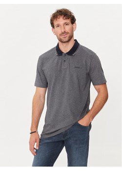 Boss Polo Peoxfordnew 50507814 Granatowy Relaxed Fit ze sklepu MODIVO w kategorii T-shirty męskie - zdjęcie 181196230
