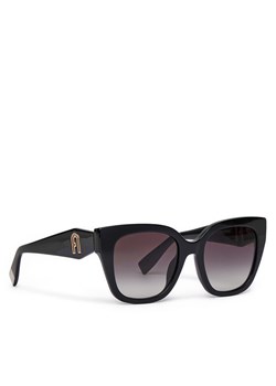 Furla Okulary przeciwsłoneczne WD00123 BX3774 O6000 Czarny ze sklepu MODIVO w kategorii Okulary przeciwsłoneczne damskie - zdjęcie 181196231