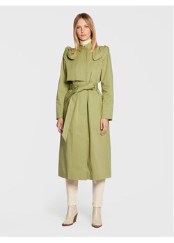 Ted Baker Trencz 261746 Zielony Regular Fit ze sklepu MODIVO w kategorii Płaszcze damskie - zdjęcie 181196422