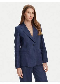 Weekend Max Mara Marynarka Nalut 2515041012 Granatowy Regular Fit ze sklepu MODIVO w kategorii Marynarki damskie - zdjęcie 181196450