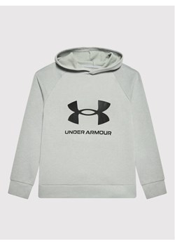 Under Armour Bluza Rival Fleece 1357585 Szary Relaxed Fit ze sklepu MODIVO w kategorii Bluzy chłopięce - zdjęcie 181196490