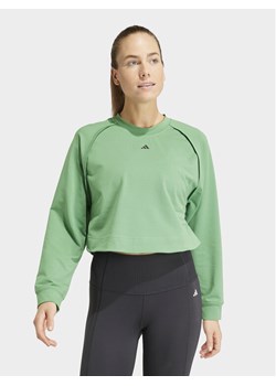 adidas Bluza techniczna Power IT9198 Zielony Loose Fit - id: 0000303458218 - marki adidas - 181196523 adidas Bluza techniczna Power IT9198 Zielony Loose Fit ze sklepu MODIVO w kategorii Bluzy damskie - zdjęcie 181196523