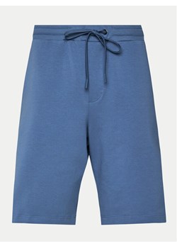 Hanro Szorty sportowe Natural Living 75960 Niebieski Regular Fit ze sklepu MODIVO w kategorii Spodenki męskie - zdjęcie 181196712
