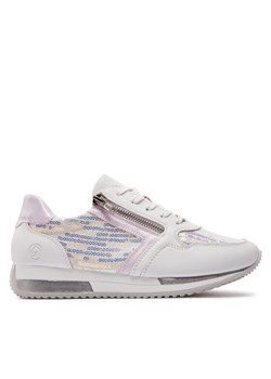 Remonte Sneakersy D0H12-80 Biały ze sklepu MODIVO w kategorii Buty sportowe damskie - zdjęcie 181197022